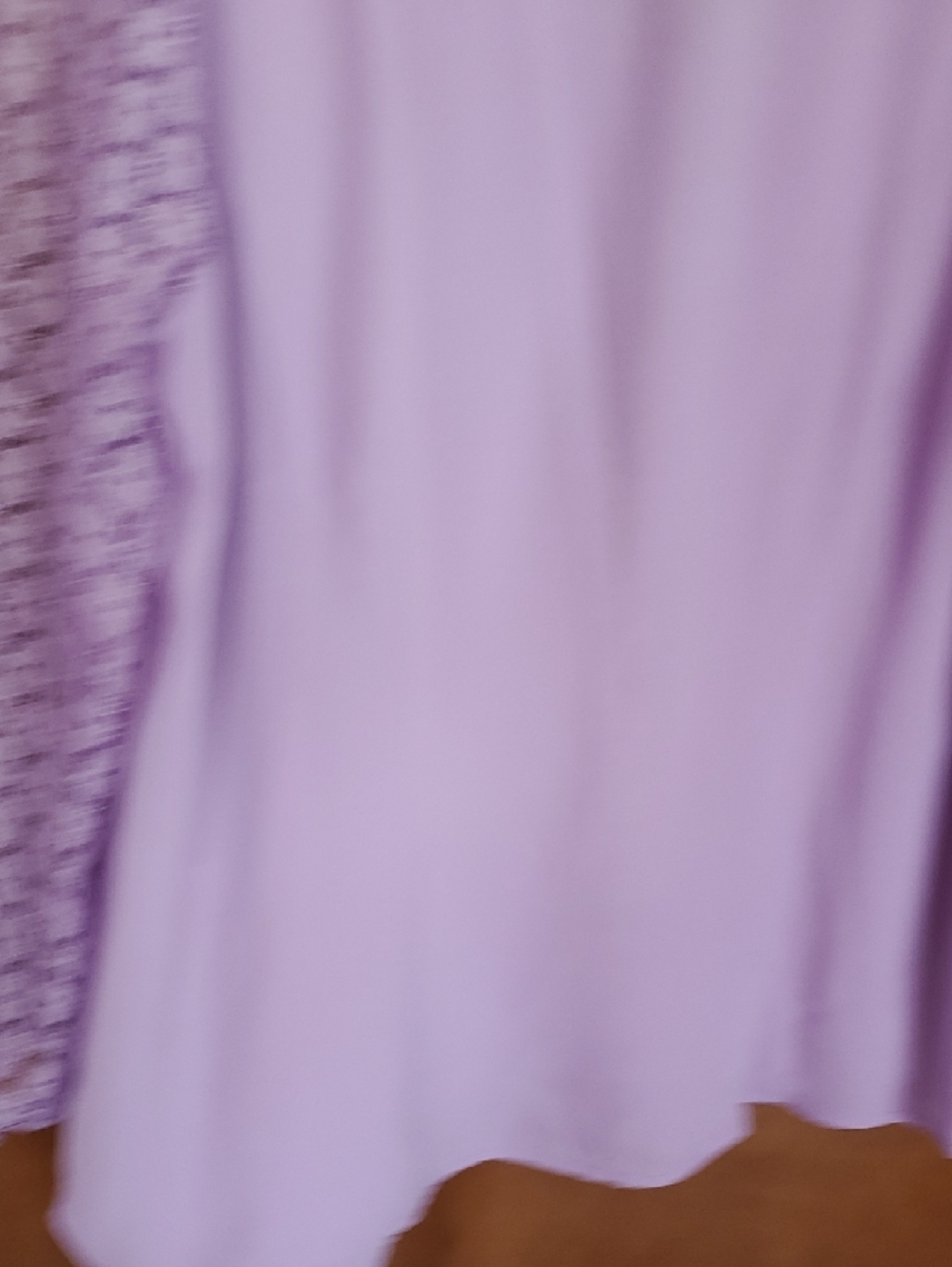 XL Womens New York & Company Lavender Ruffle Lace V-Neck Top - Picture 13 of 15